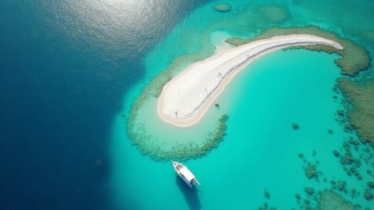 Komodo tour boat anchored over a turquoise reef near Labuan Bajo — Komodo tour prices 2026